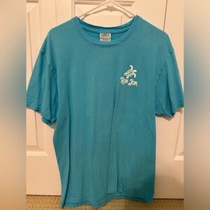 ron jon surf shop teal t-shirt